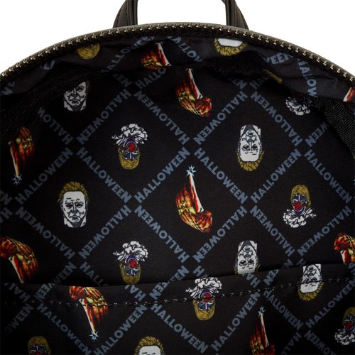 Loungefly Halloween Michael Myers Jack-O'-Lantern Glow Mini Backpack