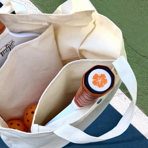 Pickleball Bag Canvas Tote Bag Aesthetic for Women, Cute Reusable Thick Cloth Cotton Bags for Shopping Beach Trendy Pickleball Gifts PICKLEBALL Bag