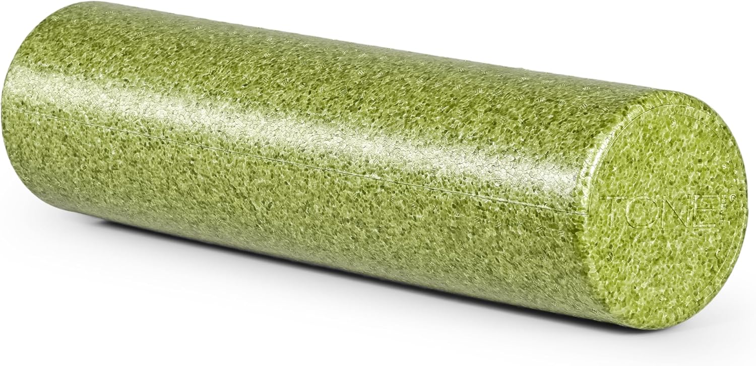 Tone Fitness High Density EPP Foam Roller - Ideal for Yoga, Pilates, Stretching & Recovery | Various Sizes & Colors