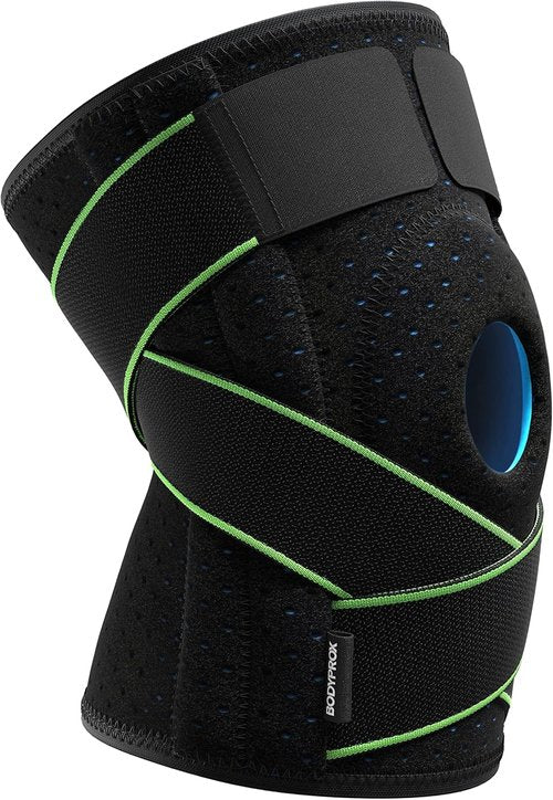 Bodyprox Knee Brace - Enhanced Support with Side Stabilizers & Patella Gel Pads