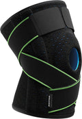 Bodyprox Knee Brace - Enhanced Support with Side Stabilizers & Patella Gel Pads | Adjustable Fit