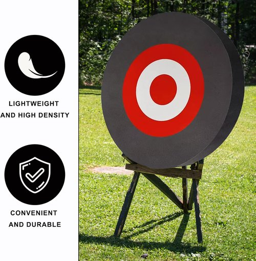 25 * 3cm EVA Foam Archery Target 9 inch Round Archery Moving Targets for Backyard,Shooting Practice Board Indoor, Outdoor Sports Hunting