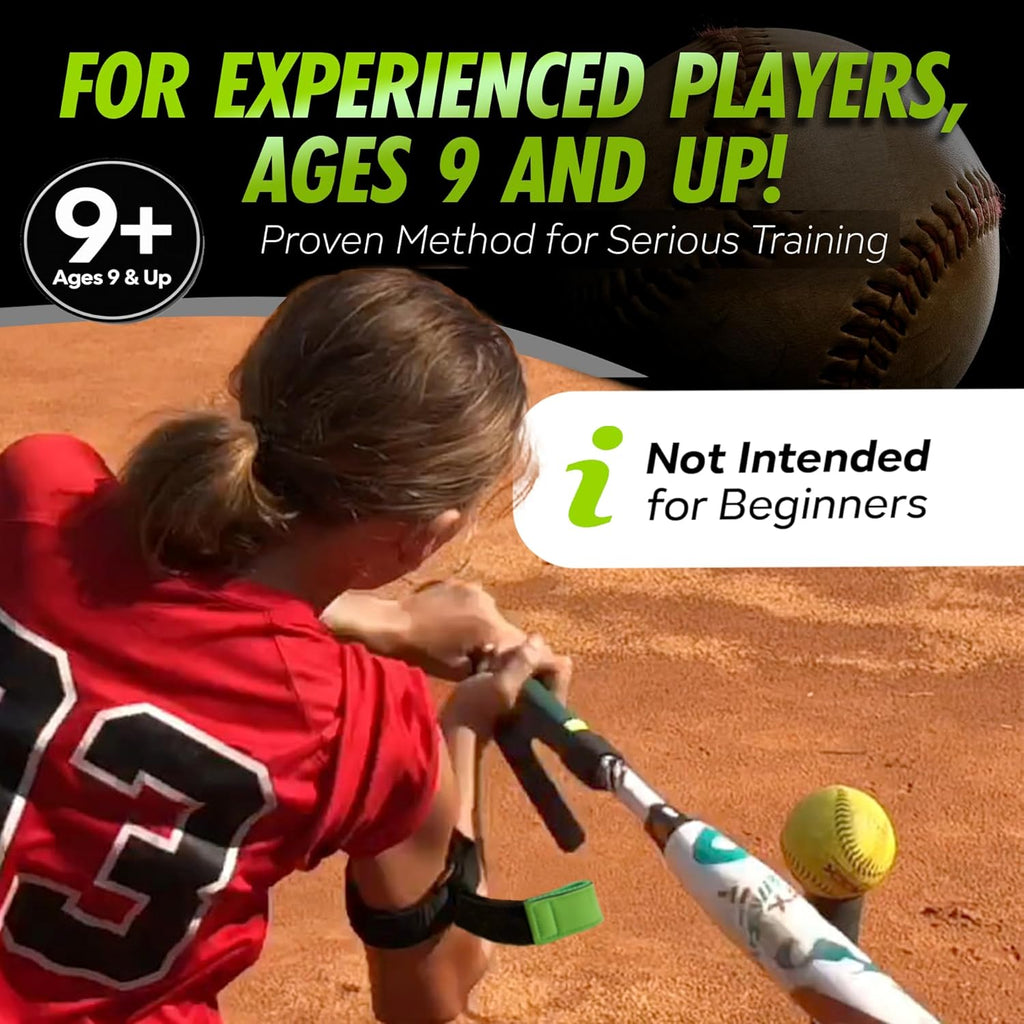 SWINGRAIL Baseball Hitting Trainer - Improve Bat Speed & Swing Mechanics | Ideal for Ages 9+