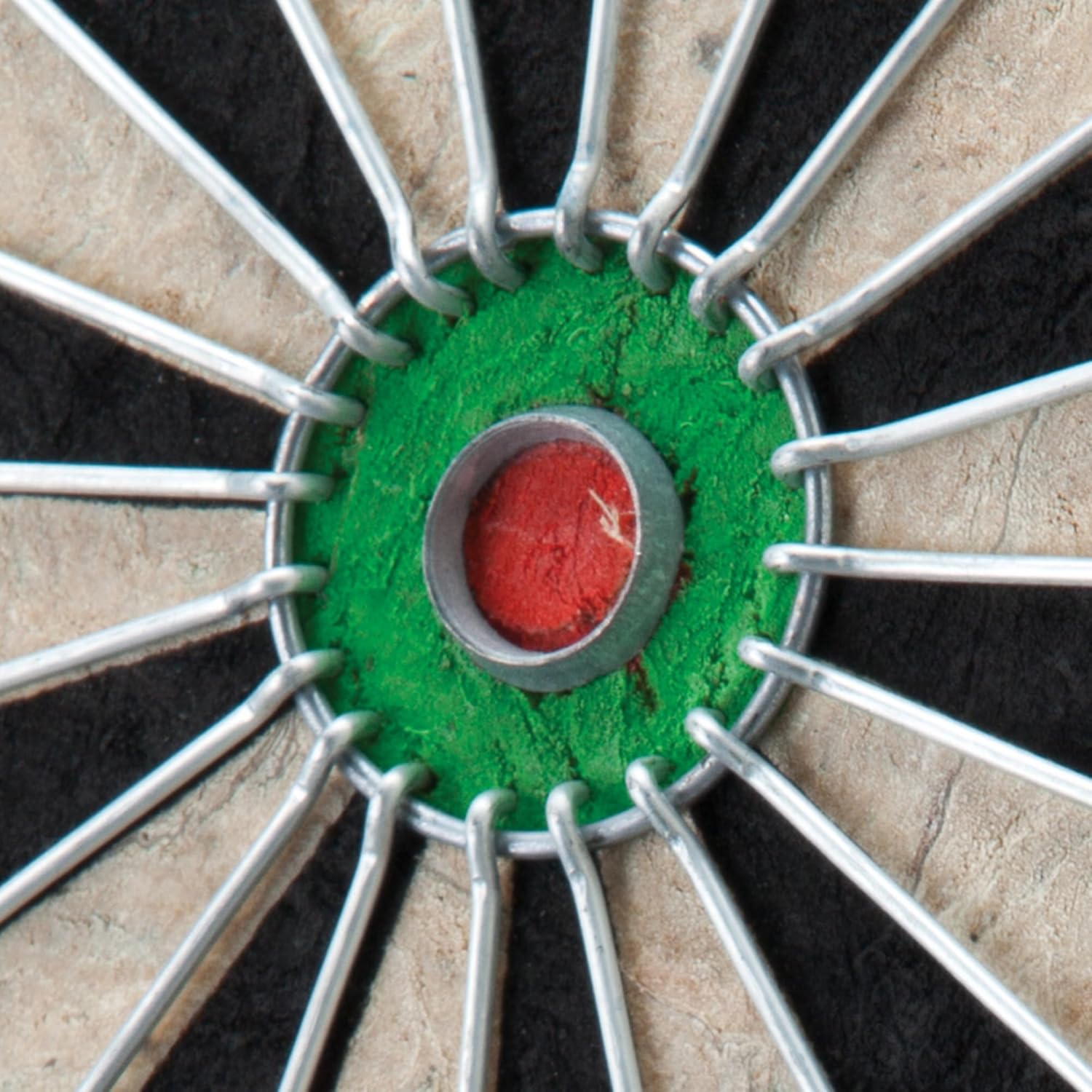 Viper by GLD Products Shot King Dartboard Set - Regulation Bristle Steel Tip with Rotating Number Ring & 6 Darts - Black