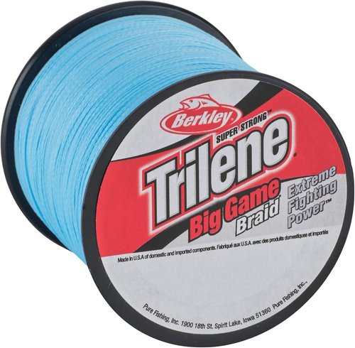 Berkley Trilene Big Game Braid Fishing Line - Durable, High-Strength, 300 Yards, Green