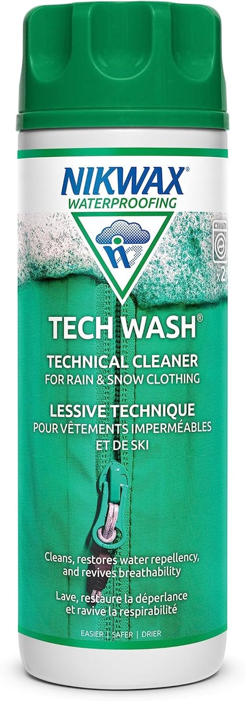 Nikwax Tech Wash | Technical Cleaner for Jackets & Outerwear - Restores Waterproofing, 10 fl. oz.