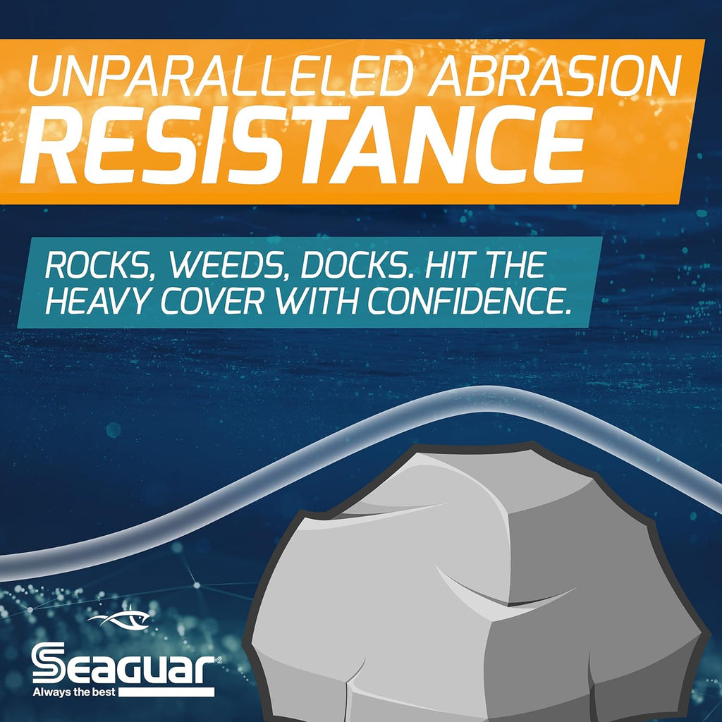 Seaguar Pink Label Fluorocarbon Saltwater Fishing Leader Line - Durable & Versatile, Multiple Sizes