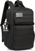 Wotony Military Tactical Backpack - Waterproof 3-Day Assault Pack with Molle System & Water Bottle Holder
