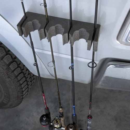 Allen Company Magnetic Firearm & Fishing Rod Holder, Black