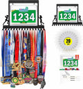 Skiennix Race Medal Holder - Stylish Wall Hanger for Marathon & Runner Medals | Perfect Gift for Athletes