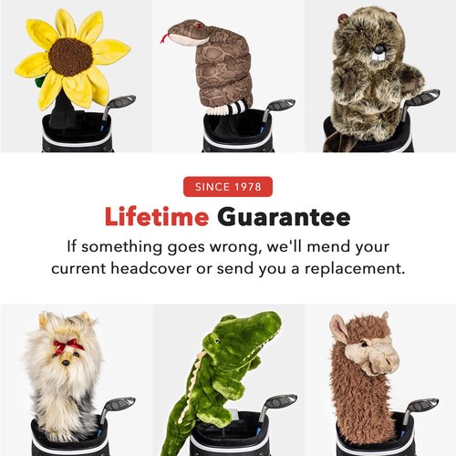 Daphne's Headcovers Rattlesnake Driver Headcover | Premium Driver Headcovers | Funny Golf Club Covers | Stylish Protection for Your Clubs | Men's Golf Gear | Driver Headcover for Men and Women