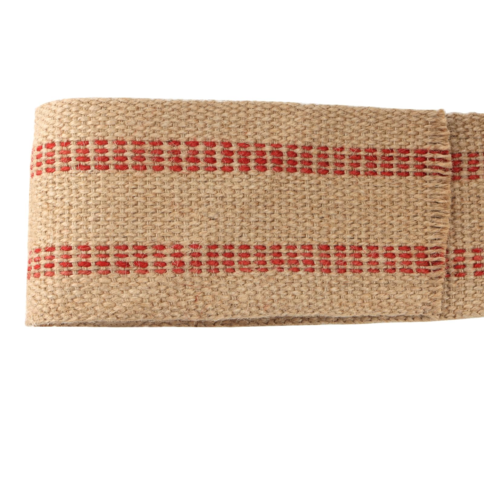 ZOENHOU 22 Yards 3.5 Inch Upholstery Jute Webbing, Wide Craft Jute Webbing Tape, Natural Chair Webbings for Outdoor Furniture, DIY Projects, Rustic Decorations