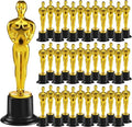 Bedwina 6" Gold Trophy Awards - Bulk Pack of 36 Golden Statues for Parties & Appreciation Gifts