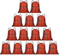 Grneric 14 Pcs Basketball Drawstring Bags - Perfect Party Favors for Sports Teams & Birthdays