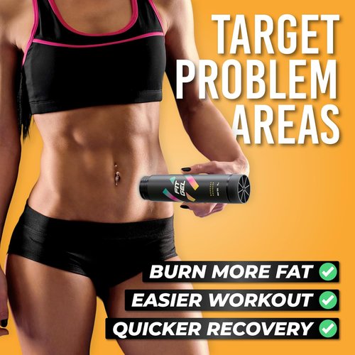FitGel Sweat Enhancer Roll-On Gel Stick - Thermogenic Workout Booster for Maximum Sweat - 7oz Size