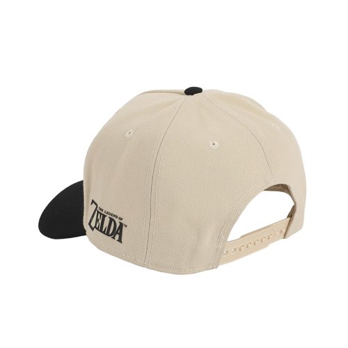 Bioworld The Legend of Zelda Hylian Shield Embroidery Poly Wool B104 Baseball Cap Snapback White