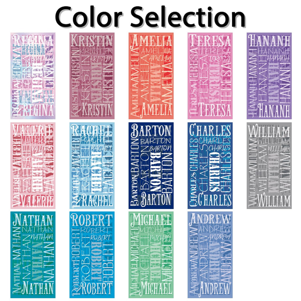 Yoke Style Personalized Beach Towels for Kids, Custom Sand Free Microfiber Beach Towel with Your Name, Customized Quick Dry Pool Towels Easter Gifts for Girls Boys Toddler