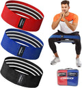 Standrock Fabric Resistance Bands - 3 & 4 Levels Booty Bands for Men & Women | Durable Elastic Workout Bands