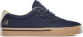 Etnies Jameson 2 Eco Sustainable Skate Style, Reinforced Cupsole, Cushioned Feel, Everyday Sneakers, Vegan - Navy/Gum/Gold - 10.5