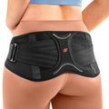 SueStar Sacroiliac Belt with Removable 3D Pressure, Hip Brace for SI Joints Pain, Lower Back Pain and Sciatica Nerve Relief, Anti-slip Si Joint Belt for Women,Gery.S/M