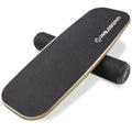 Philosophy Gym Balance Board - Wooden Balance Trainer with Adjustable Stoppers