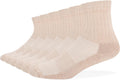 Skiennix Men's Athletic Quarter Socks - Cushioned, Moisture-Wicking, Arch Support | Medium, 6 Pairs