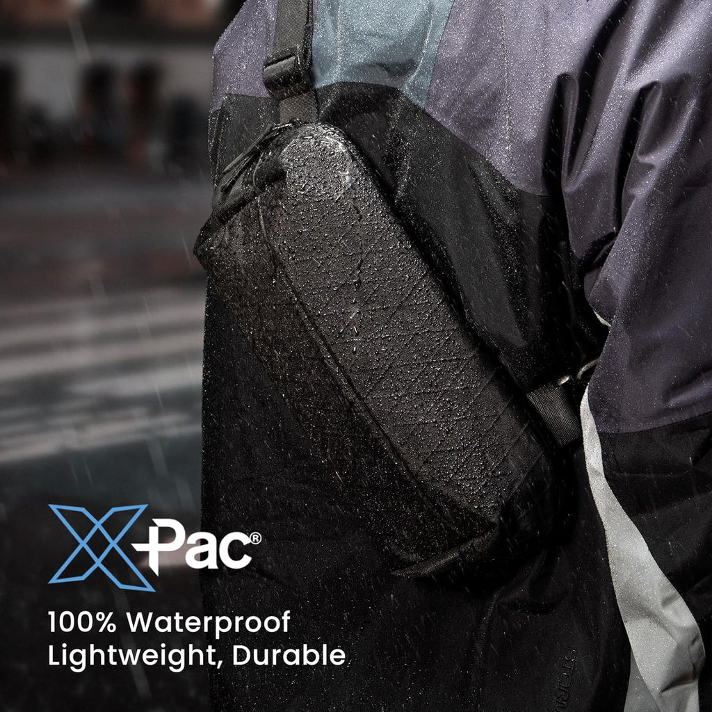 tomtoc Compact EDC Sling Bag | Versatile Minimalist Crossbody Pack for Men & Women - 3L to 10L, X-Pac/Recycled Polyester