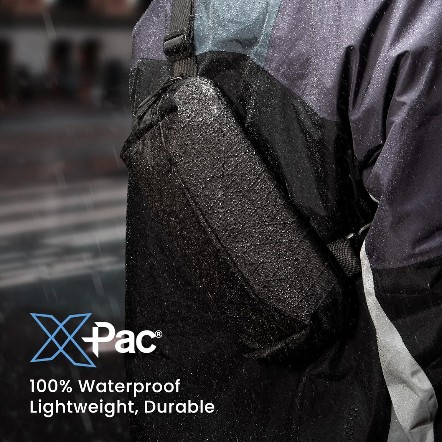 tomtoc Compact EDC Sling Bag | Versatile Minimalist Crossbody Pack for Men & Women - 3L to 10L, X-Pac/Recycled Polyester