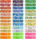 Sublaga Kids Cartoon Bandages - 300 Pcs Colorful Waterproof Adhesive Bandages for Toddlers & Children