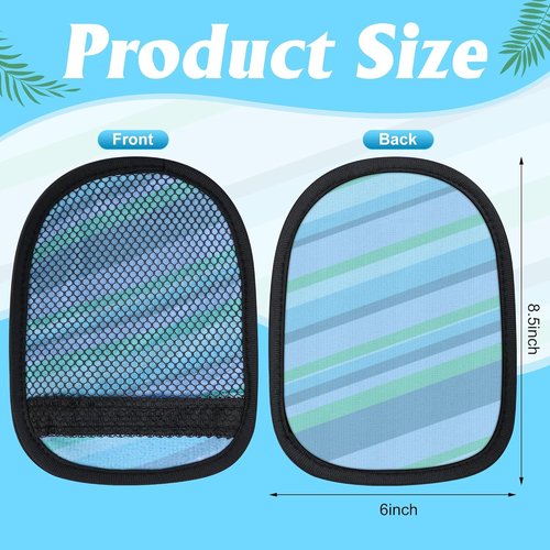 Codree Sand Wipe Off Mitts - 2 Pack Beach Sand Remover Cleaner for Outdoor Activities & Travel