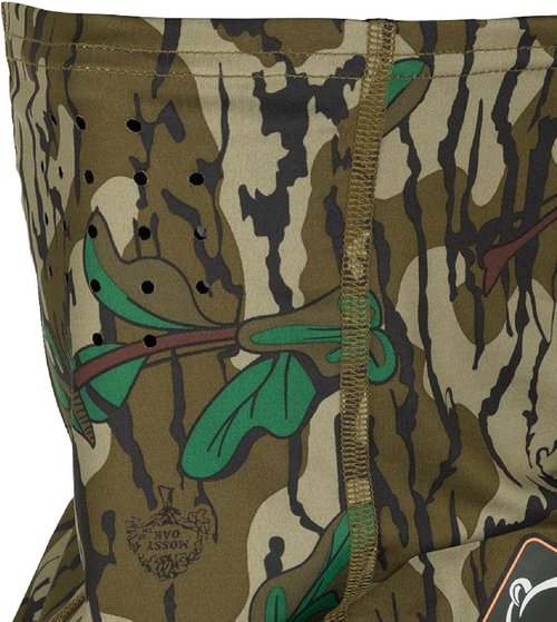 Drake Waterfowl Youth Performance Facemask - Lightweight Camo Half Face Cover with Sun Protection