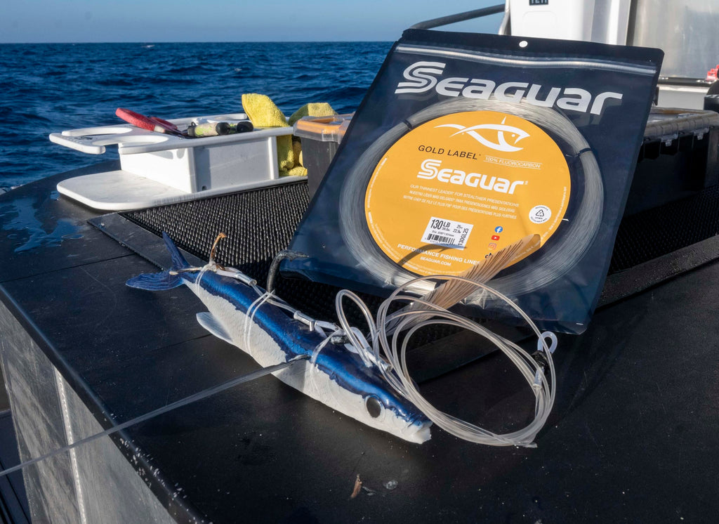Seaguar Gold Label Big Game 100% Fluorocarbon Fishing Line Leader (Coil), 200lbs, 25 Yards - Break Strength/Length, Clear - 200GL25