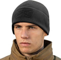 M-Tac Tactical Beanie - Fleece Winter Hat with Patch Panel for Ultimate Warmth
