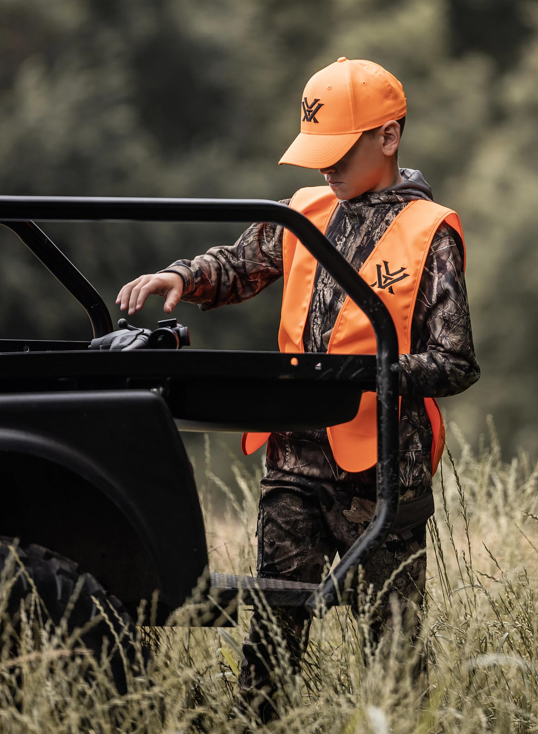 Vortex Youth Blaze Orange Hunting Vest & Hat Combo