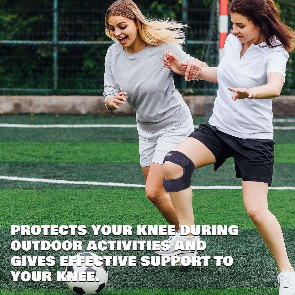 THX4COPPER Compression Knee Brace - Dual Adjustable Support for Pain Relief | Ideal for Running & Gym