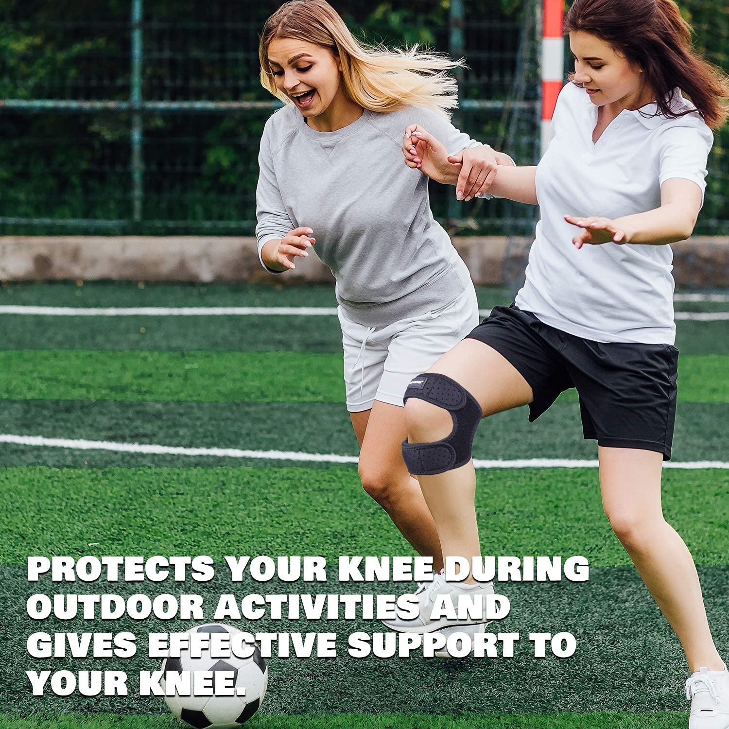 THX4COPPER Compression Knee Brace - Dual Adjustable Support for Pain Relief | Ideal for Running & Gym