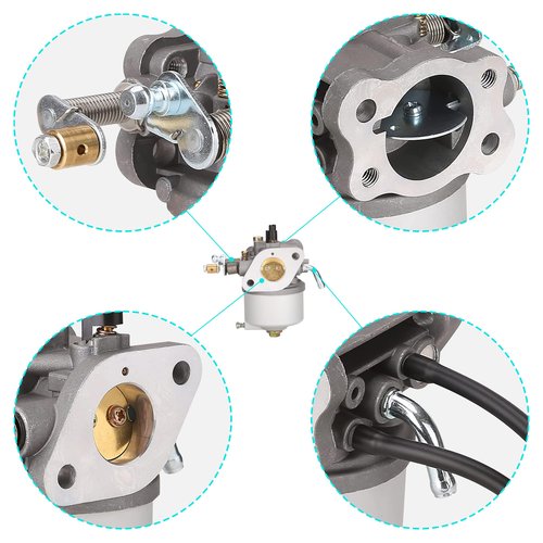 10L0L Golf Cart Carburetor Fuel Pump Kit for 1991+ EZGO TXT Marathon Medalist Freedom ST 4-Cycle Models with 295cc Engines OEM# 26645-G01 26645-G03 72840-G01 26726-G01 26727-G01 72558-G02 603901 17553