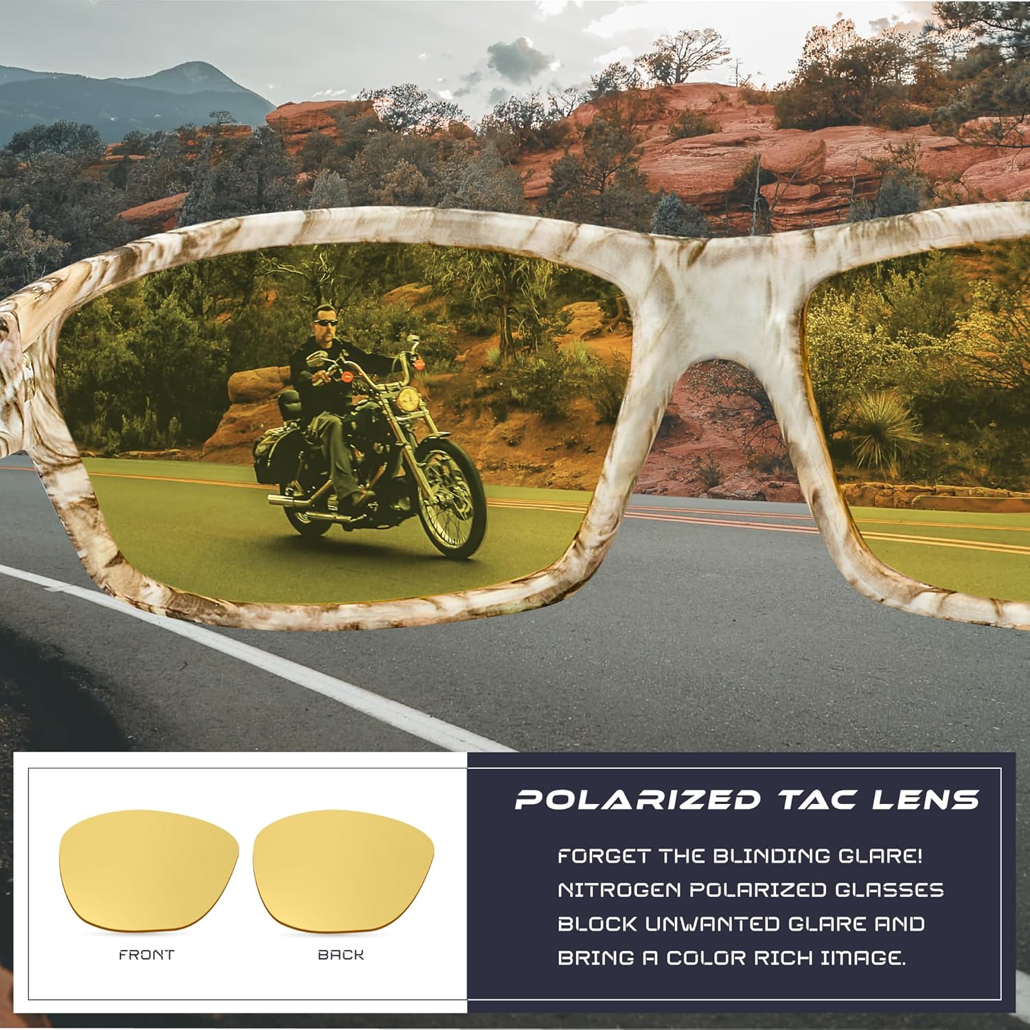 Skiennix Polarized Sport Sunglasses - UV400 Protection for Men & Women | Ideal for Driving & Fishing