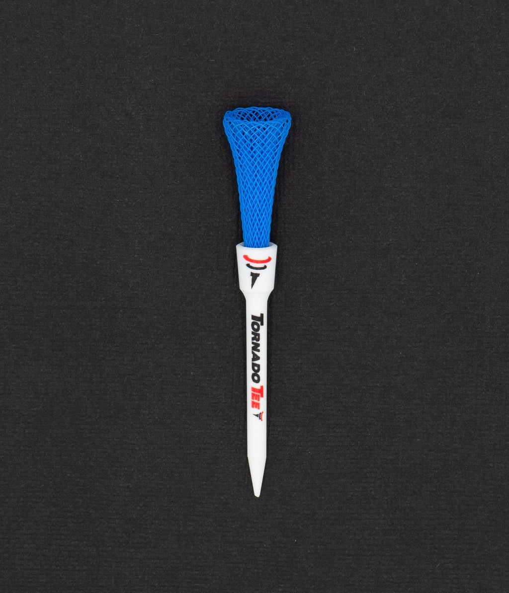 Tornado Tee Neon Blue 3.25" High Performance Golf Tee