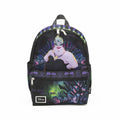 Wondapop - The Little Mermaid - Ursula 13"" Nylon Daypack, Black