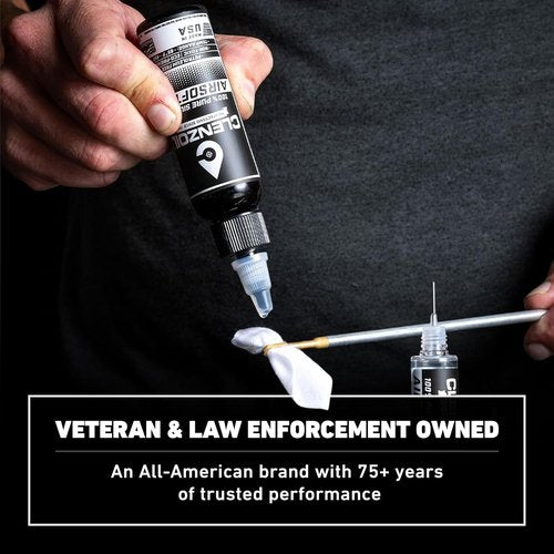 Clenzoil Airsoft Oil - 2 oz Silicone Lubricant for Air Rifles & Pistols | USA-Made Combo Pack