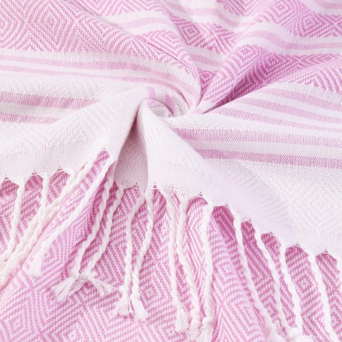 Genovega Oversized Turkish Beach Towels - Quick Dry, Sand-Free, Extra Large 74"x38" - Perfect for Summer Travel & Pool Days
