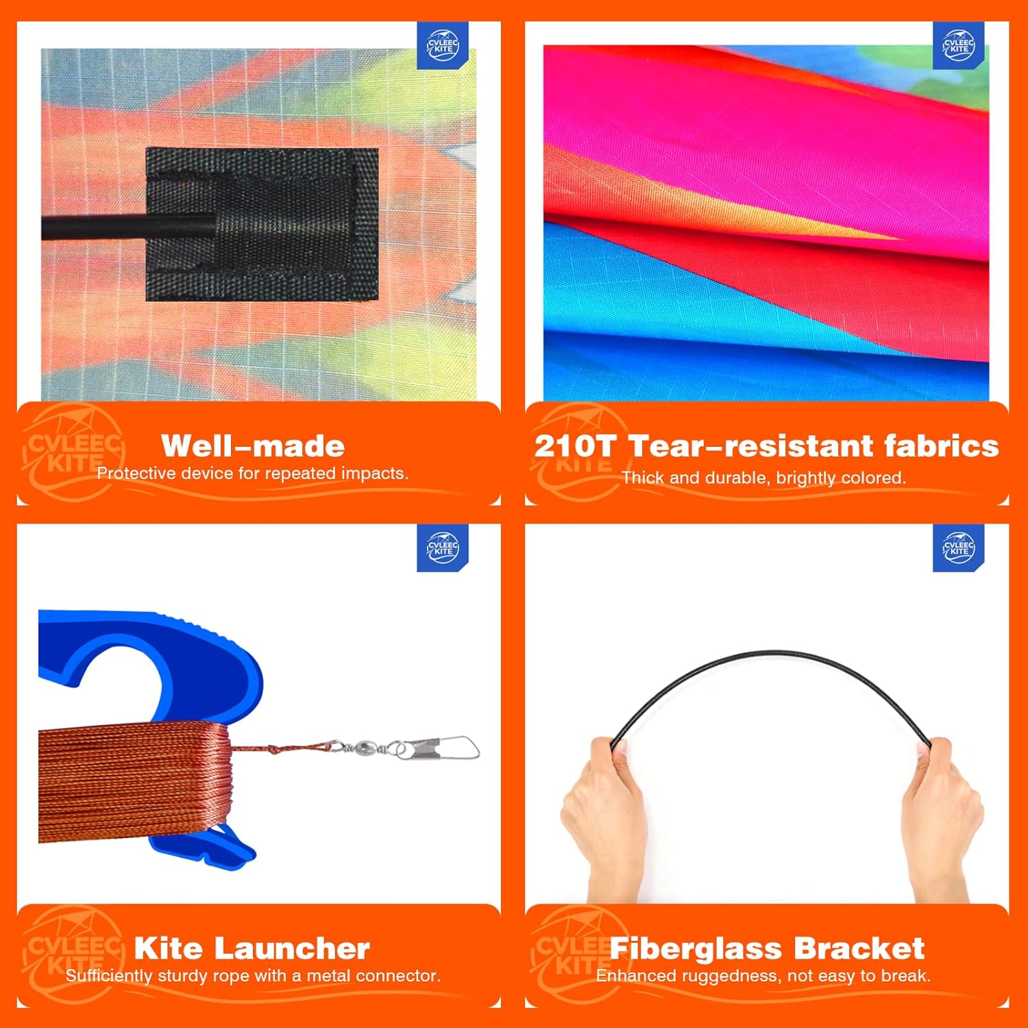 Parrot Kite - Easy-to-Fly Outdoor Kite for Kids & Adults | Perfect for Beaches & Backyards