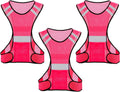 TCCFCCT Reflective Running Vest - High Visibility Gear with Large Pocket for Safety & Comfort