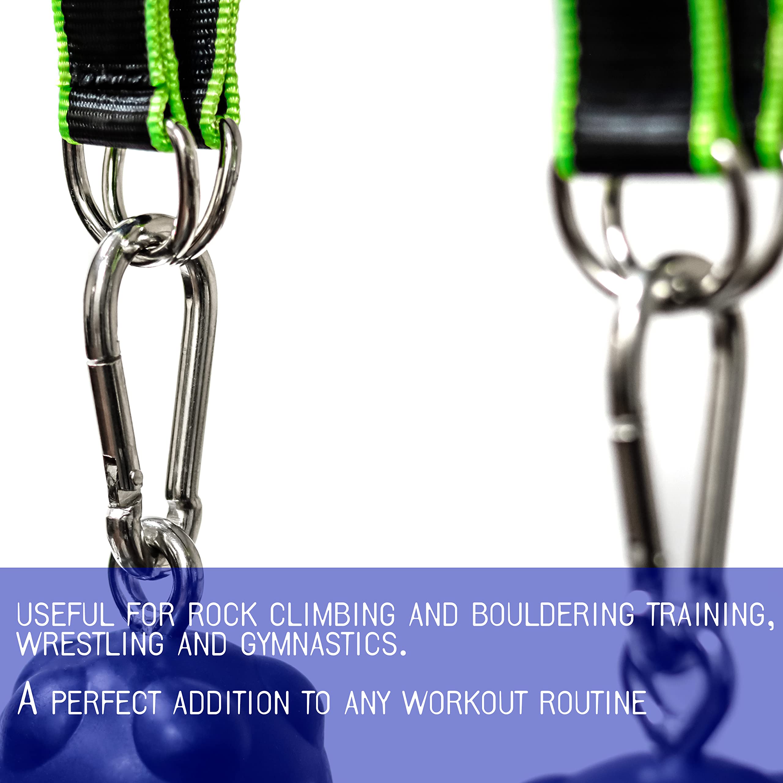 Trademark Innovations Pull Up Power Grip Balls Climbing Board Bouldering Hangboard Grip Trainers