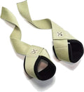 LOCK-WOOD Weightlifting Wrist Support Straps - Lift Heavier & Enhance Grip Stability