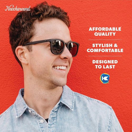 Knockaround Paso Robles Polarized Sunglasses for Men & Women - Trendy Sunglasses - UV400 Protection