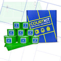 Pickleball Court Marking Kit | Pre-Measured, Pre-Cut, Ready-to-Apply Pickleball Court Tape Lines for Indoor, Outdoor, Waterproof, Easy Setup, No Residue, Temporary, Permanent, Floor Markers