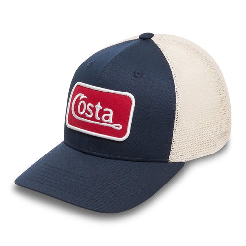 Costa Del Mar Mens The Hunt Trucker Hat, Navy, One Size