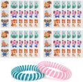 BuggyBands Mosquito Patches - 120 Pack Resealable Stickers & 2 Bracelets for Kids & Adults | Perfect for Camping & Travel